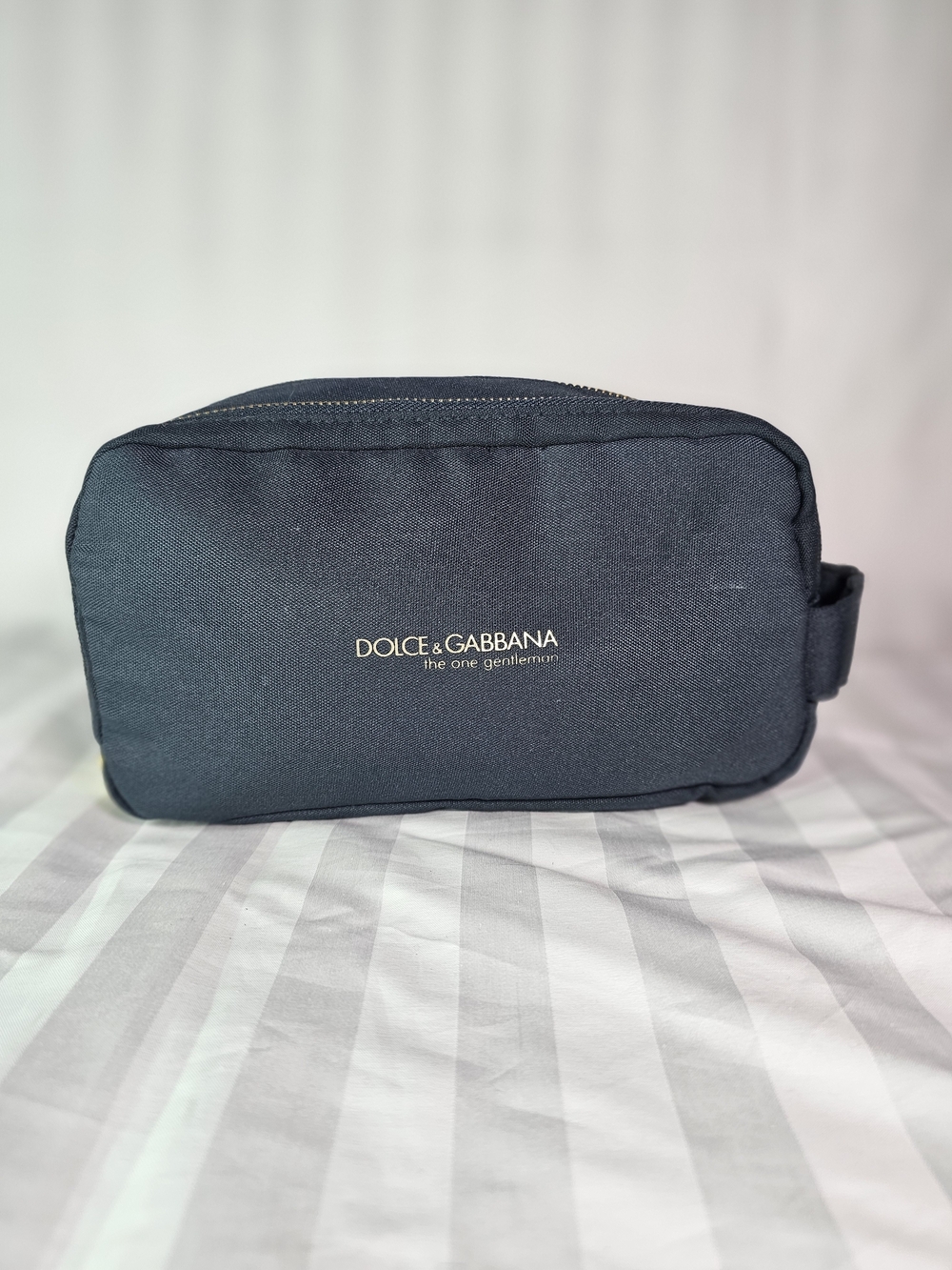 Dolce & Gabbana Navy Toiletry Bag - The One Gentleman